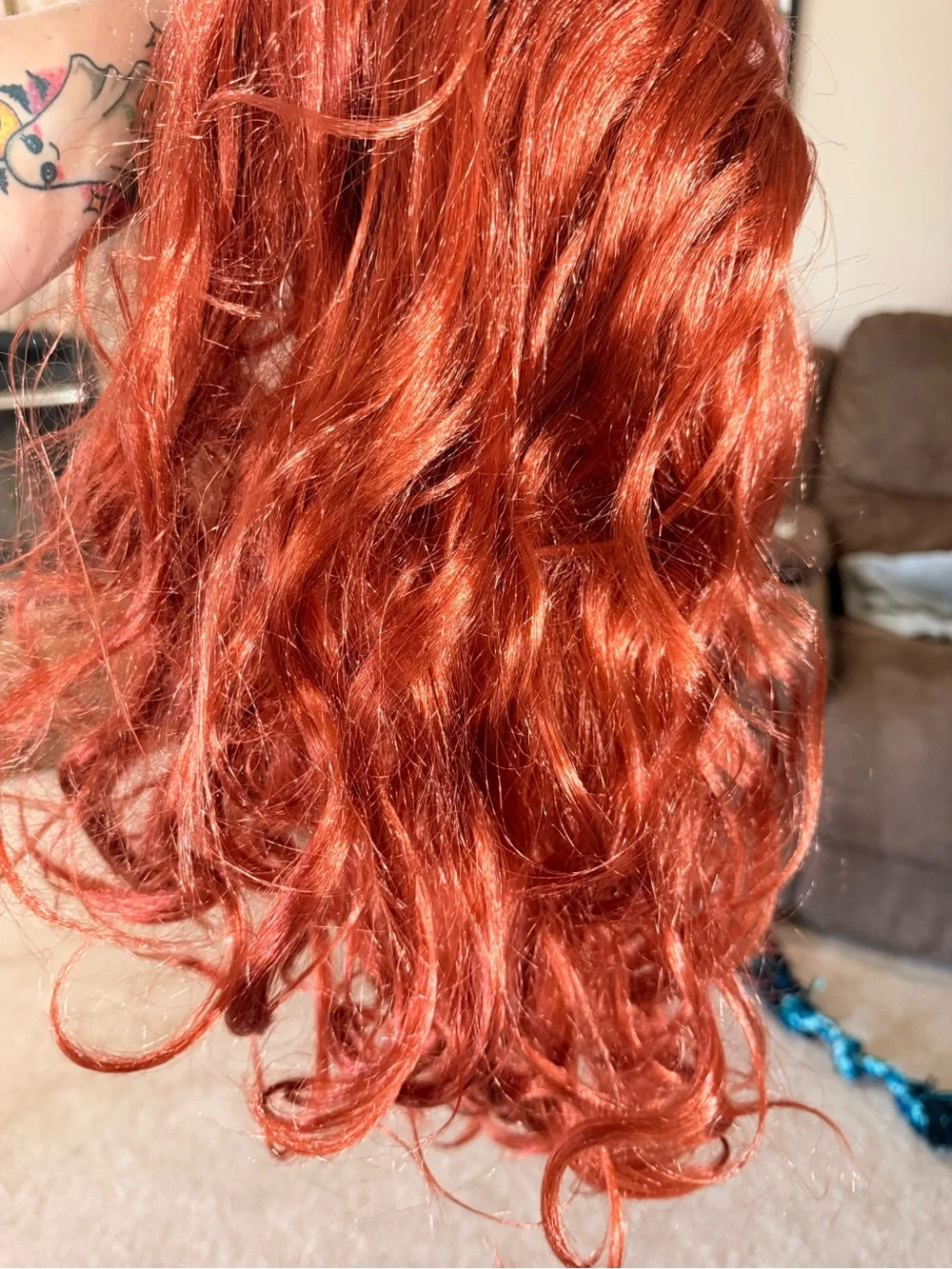 Spirit Vibrant Red Women's Wig - Hollywood Waves